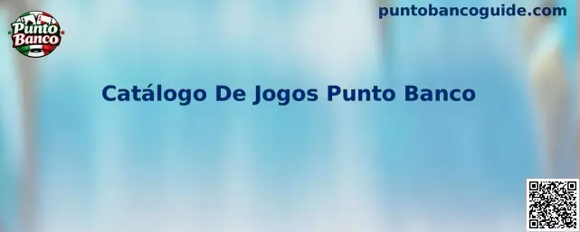Catálogo De Jogos Punto Banco