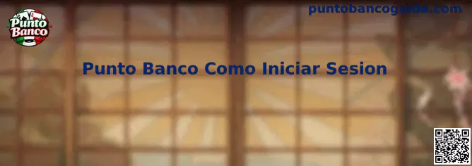 Guía de inicio de sesión seguro de Punto Banco