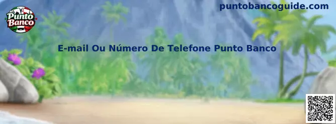 Guía de Registro E-mail Ou Número De Telefone Punto Banco