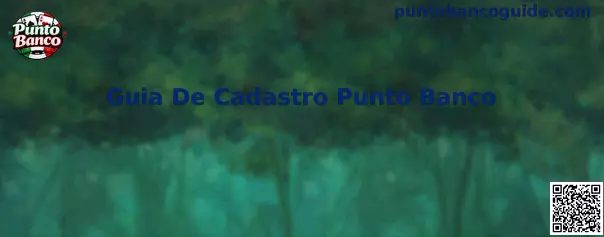 Guia De Cadastro Punto Banco