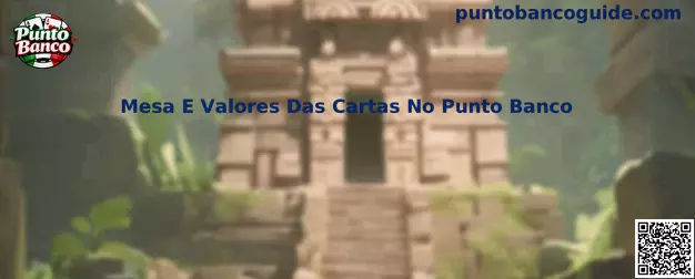 Mesa E Valores Das Cartas No Punto Banco