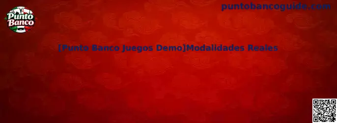 Punto Banco Modalidades Reales