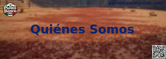 Información sobre quiénes somos de Punto Banco